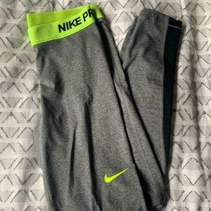 Nike two-tone running tights